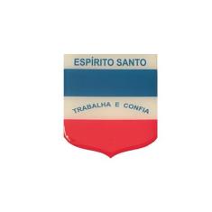 Adesivo Resinado Em Escudo Da Bandeira Do Espírito Santo - Mundo Das B