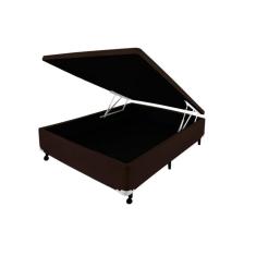 Cama Box Baú Castor Casal Corano Marrom 138x188x35cm