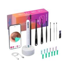 Conjunto De Limpeza De Ouvido HD Com Câmera USB C Otoscópio Ferramenta
