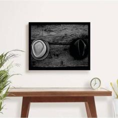 Quadro Decorativo Fotografia Chapéus 45x34cm - Quadros On-line, A3 (45