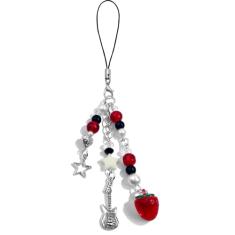 Homvog 1-4 peças pingentes de telefone fofos e estéticos Y2K com formas de estrela e borboleta, Metal