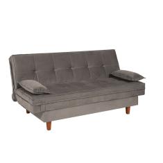 Sofá Cama 3 Lugares 195cm Veludo Holanda Berflex