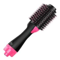 Escova Alisadora 3X1 Alisa, Seca Hidrata Bivolt, Escova