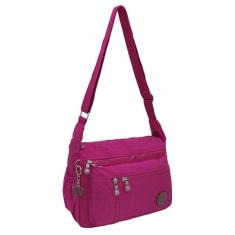 Bolsa Feminina Transversal Ombro Reforçada Resistente Casual Vários Bo