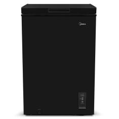 Freezer Horizontal Midea 100L FlexBeer Preto Digital CBA10P1 127V