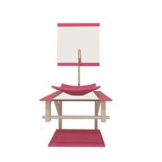 EKASA GABINETE DE VIDRO ARMÊNIA 40CM AC ROSA EK