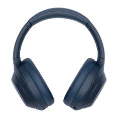 Headphone Sony WH-1000XM4 Azul sem fio Bluetooth e com Noise Cancelling (cancelamento de Ruído) | WH-1000XM4BMUC