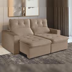 Sofá Retrátil e Reclinável 2 Lugares 200cm Beny
