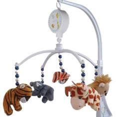 Mobile Para Berço Bebês Musical Safari