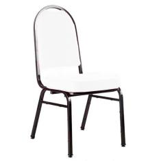 Cadeira para Hotel e Auditório Linha Hotel Branco