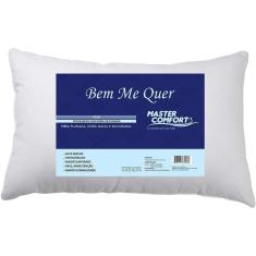 Travesseiro Fibra Pp 45X65cm Bem Me Quer Plus Master Comfort