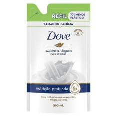 Sabonete Líquido para Mãos Dove Nutrição Profunda Refil Leve mais por 