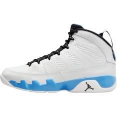 Nike Tênis masculino retrô Air Jordan 9, Pó azul, 42