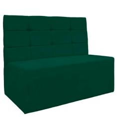 Sofá Canto Alemão Veludo - Montanaris Decor (Verde)