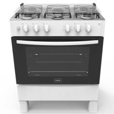 Fogão 5 Bocas A Gás Acendimento Automático Realce Bivolt Cr204 Branco 