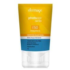 Protetor Solar Facial Dermage – Photoage Water FPS50 40g-Unissex