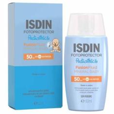 Protetor Solar Infantil Isdin Fusion Fluid Mineral Baby Pediatrics FPS50 50ml-Unissex