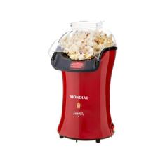 Pipoqueira Elétrica Mondial Popflix PP-03 - 1200W, Vermelho, 110V