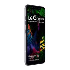 Smartphone lg g8s thinq branco tela 6.2 oled 128gb 6gb de ram camera tripla 12mp 13mp e 12mp