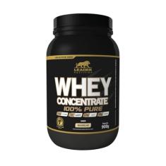 Leader Nutrition Whey Protein Concentrate 100% Pure - 900G Baunilha -