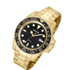 Relógio Magnum Business Masculino Dourado 100 ma32934u
