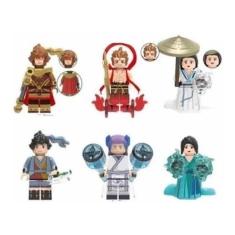 Bonecos Blocos De Montar Jornada Ao Oeste Nezha Rei Macaco