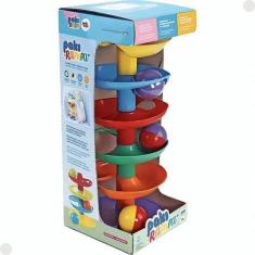 Brinquedo Educativo Paki Rampa Com 3 Bolinhas 1282 Pakiplast
