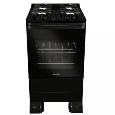 Fogão 4 Bocas Mueller MFV4BF Mesa de Vidro