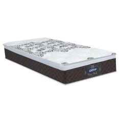 Colchão Box Solteiro 88cm Molas Ensacadas Soft Pillow New York Marrom - Gazin