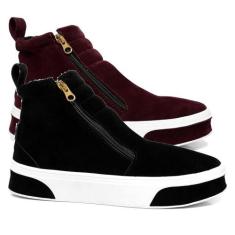 Kit 2 Tênis Feminino Botinha De Academia em Camurça 203-GG Bota Casual