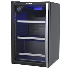 Cervejeira Venax Blue Light 100 Preto Fosco Porta Invertida (220V)