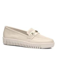 Tênis Pegada Feminino Slip On Couro 210513 Yoga-Feminino