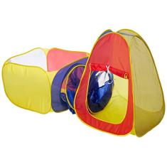 Fabrincando Ideias Barraca 3 em 1 Infantil Unissex sem Bolinhas