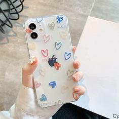 Capa transparente para iPhone 11 12 13 Pro Max XS Max XR 7 8 Plus SE 2020 para iPhone 8