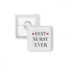 Kit de atualização de teclado mecânico PBT com citação Best Nurse Ever