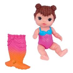 Boneca Minha Sereia Babys Collection Morena Super Toys 421