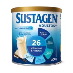 Complemento Alimentar Sustagen Adultos+ Sabor Baunilha Lata 400g