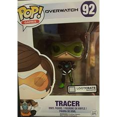 Funko Pop! Overwatch Tracer Figura #92 Loot Crate Gaming Junho 2016 Exclusivo por Pop! Jogos