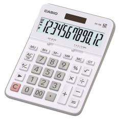 Calculadora Mesa Branca Dx - 12B 12 Dígitos Casio