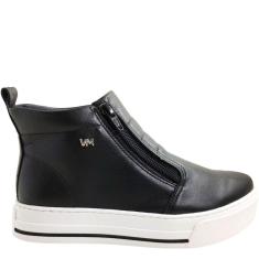 Tênis Feminino Botinha Casual Dia a Dia FlatForm Via Marte 030-002