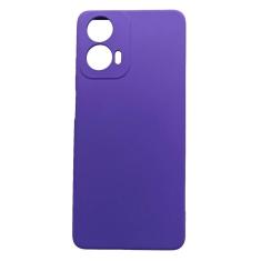 Capinha Capa Compatível Com MOTOROLA moto G04 Xt2421 case Aveludada Interior