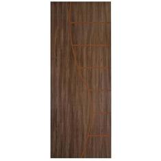 Kit com 4 Folhas de Porta Madeira Decorada 210x70cm Espessura 3,5cm Cantareira Mgm Carvalho Quebec