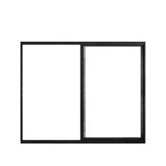 Janela 2 Folhas de Correr S/ Grade 1.00 X 1.20 Alumínio Preto Linha Modular - Hale