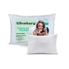 Travesseiro Altenburg Toque de Plumas 50x70  Branco, 1 unidade