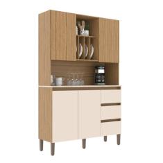 Armário Kit Cozinha com 4 Portas, 3 Gavetas Ac4430 - Decibal