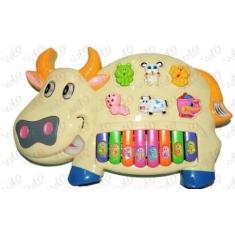 Piano Teclado Infantil De Bichinhos Musical. - toy king