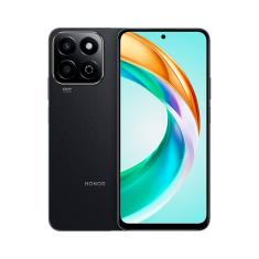 Smartphone HONOR X6B 5G Preto 256GB, 4+4GB RAM Turbo, Tela de 6.6’’, Snapdragon 4ª geração e Câmera Traseira Dupla de até 50MP