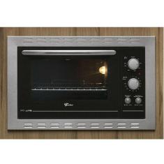 Forno Eletrico Fischer Fit Line Embutir 44L Frontal Inox  - 220V