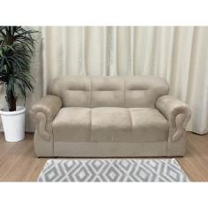 Sofá 3 Lugares Bege 607 Viena