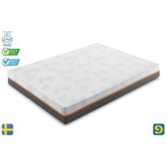 Colchão Viúva de Molas Ensacadas 128X188X20 Estocolmo D33 SDB Colchões